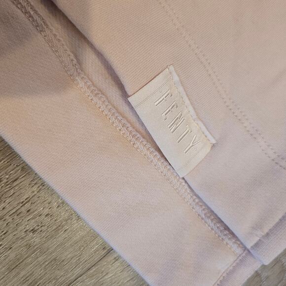 Fenty x Puma Rihanna Light Pink Corset Hoodie Sweatshirt sz Medium Streetwear - Picture 3 of 9